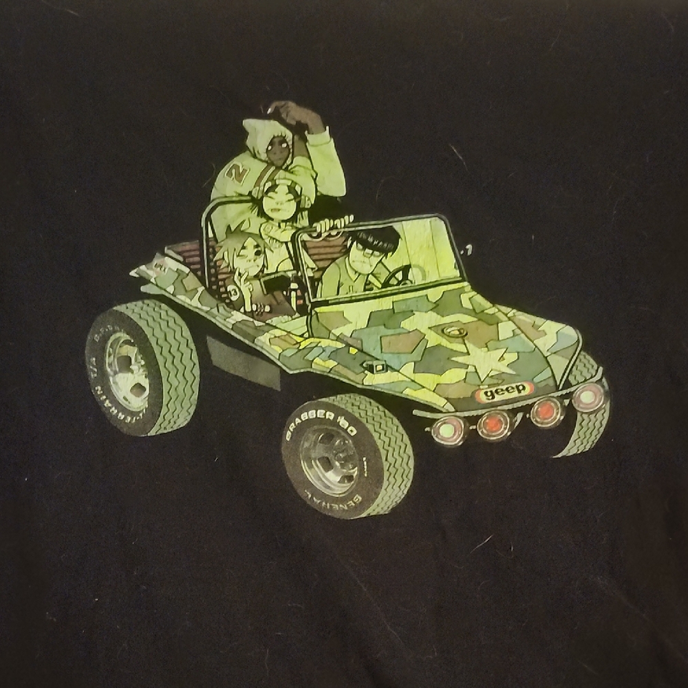 Gorillaz 19-2000 band shirt